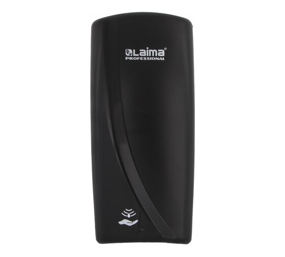 Изображение товара Сенсорный диспенсер для жидкого мыла ЛАЙМА ORIGINAL наливной, 1 л, черный, ABS-пластик 605779