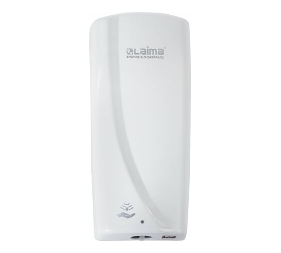 Изображение товара Сенсорный диспенсер для жидкого мыла ЛАЙМА ORIGINAL наливной, 1 л, белый, ABS-пластик 605778