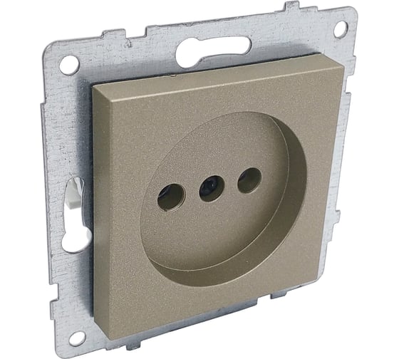 Изображение товара Механизм розетки Ovivo б/з, антрацит 600-000313-215