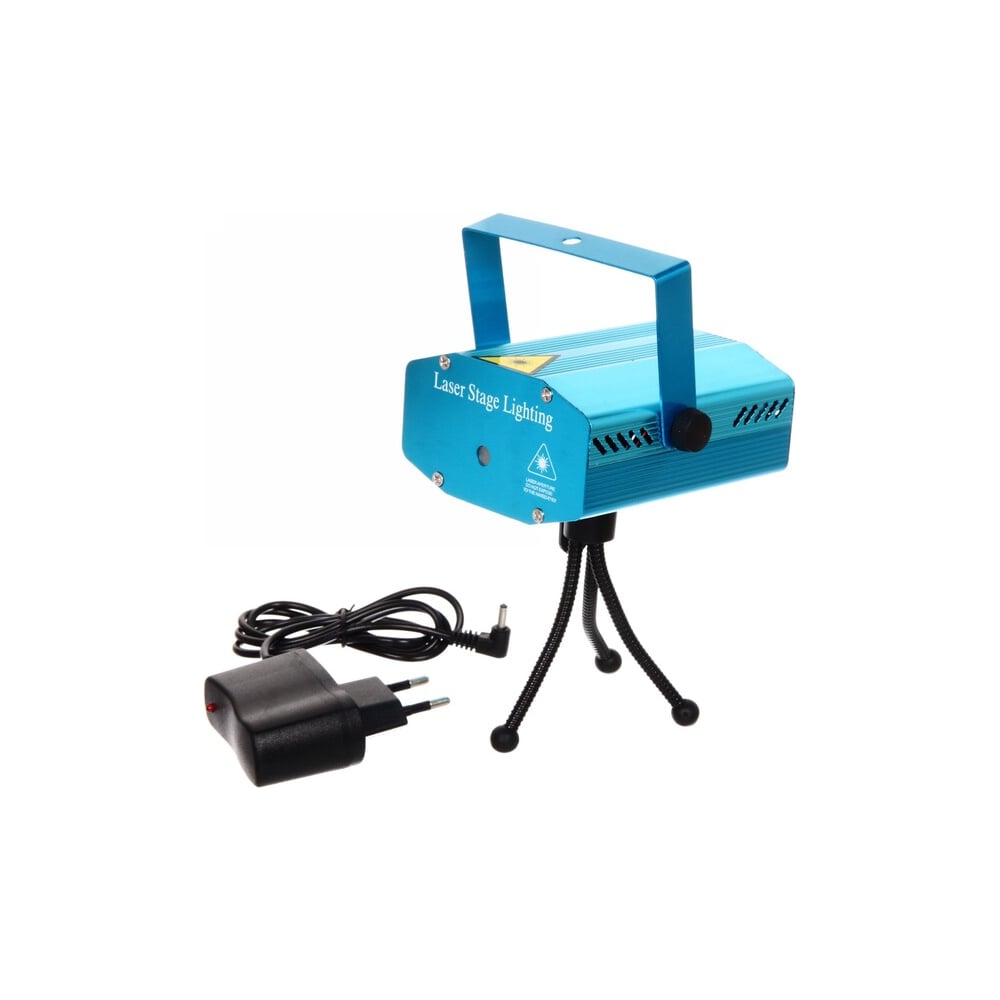 Изображение товара Световой прибор Серпантин Лазер 1 рисунок красный зеленый 220V