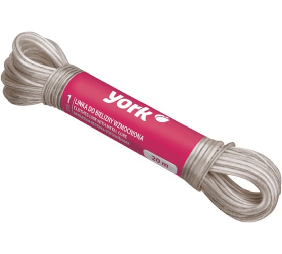 Изображение товара Шнур для белья YORK 20 м, упрочнённый 096830