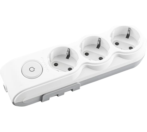 Изображение товара Удлинитель Ovivo 3гн з/к с выкл. 3м 700-000300-123