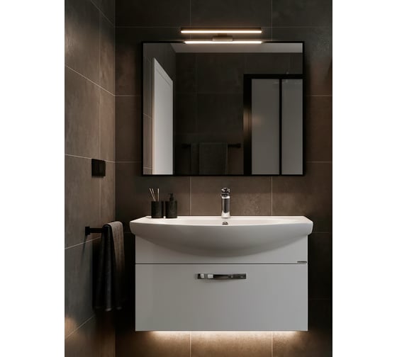 Изображение товара Тумба ПОДВЕСНАЯ УМЫВАЛЬНИК AQUATON Ария 80 SMILE 80 00015314 1A141701AA010