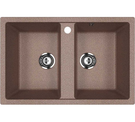 Изображение товара Кухонная мойка ULGRAN терракот U-608-307
