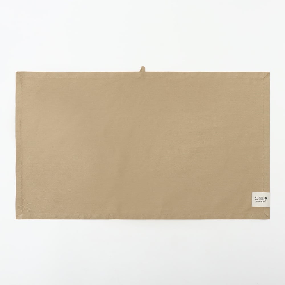 Изображение товара Полотенце кухонное Этель Kitchen 40x73 см бежевое из 100 хлопка саржа
