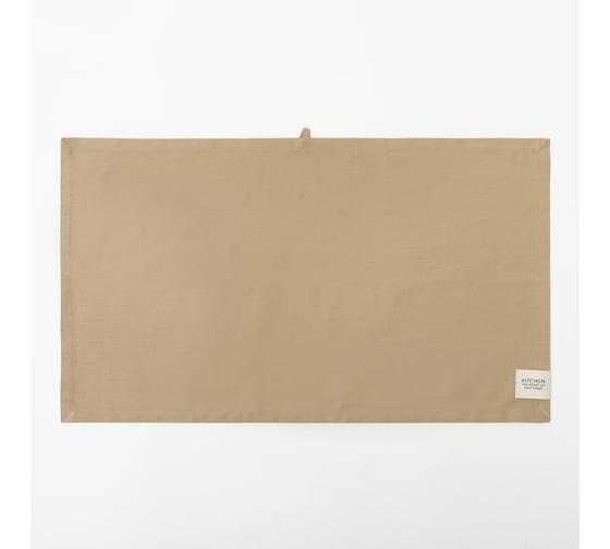 Изображение товара Полотенце Этель Kitchen 40x73 см, бежевый, 100% хлопок, саржа 250 г/м2 10472167