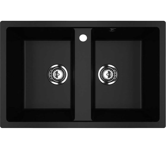 Изображение товара Кухонная мойка ULGRAN ультра-черный U-608-344