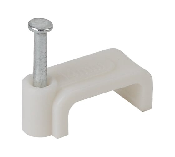 Изображение товара Плоская пластиковая скоба ЭРА 4 мм, 50 шт. Б0038903