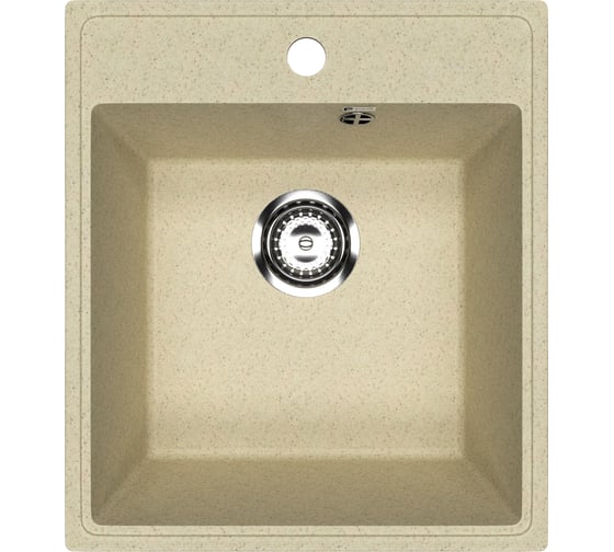 Изображение товара Кухонная мойка ULGRAN Practik слоновая кость PR-M 425-002
