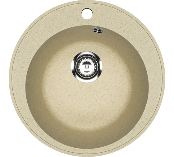 Изображение товара Кухонная мойка ULGRAN Practik слоновая кость PR-M 475-002