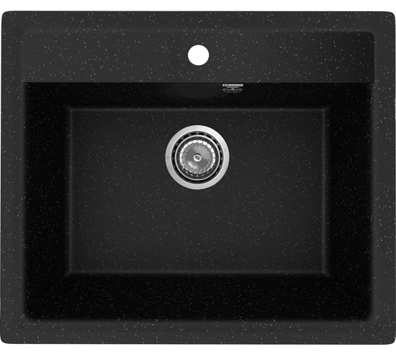Изображение товара Кухонная мойка ULGRAN Practik черный оникс PR-M 565-004