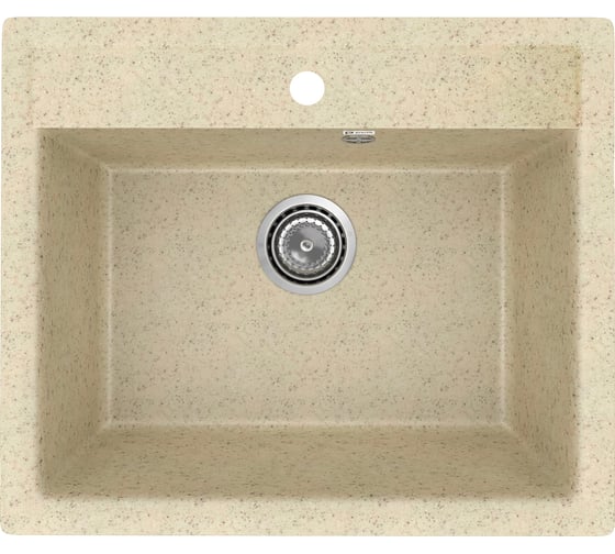 Изображение товара Кухонная мойка ULGRAN Practik слоновая кость PR-M 565-002