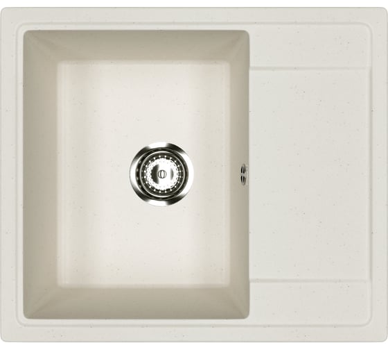 Изображение товара Кухонная мойка ULGRAN Practik белый камень PR-M 575-001