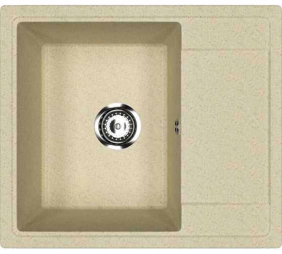 Изображение товара Кухонная мойка ULGRAN Practik слоновая кость PR-M 575-002