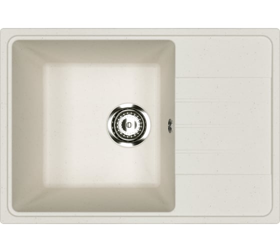 Изображение товара Кухонная мойка ULGRAN Practik белый камень PR-M 600-001