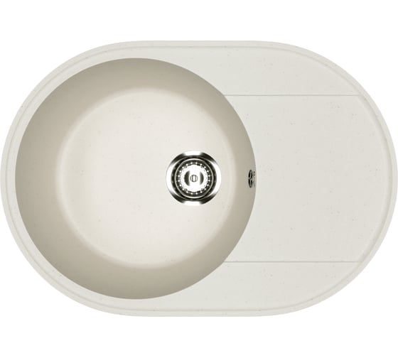 Изображение товара Кухонная мойка ULGRAN Practik белый камень PR-M 610-001