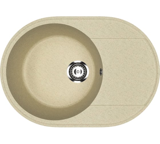Изображение товара Кухонная мойка ULGRAN Practik слоновая кость PR-M 610-002