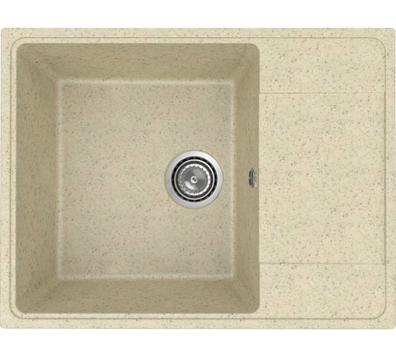 Изображение товара Кухонная мойка ULGRAN Practik слоновая кость PR-M 650-002