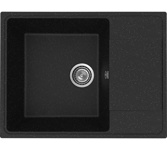 Изображение товара Кухонная мойка ULGRAN Practik черный оникс PR-M 650-004