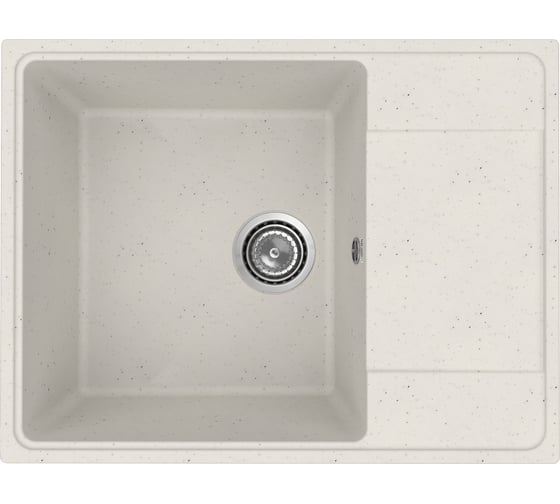 Изображение товара Кухонная мойка ULGRAN Practik белый камень PR-M 650-001