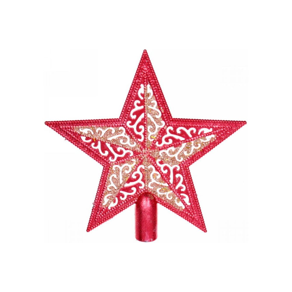 Изображение товара Звезда на елку Серпантин Королева праздника 15х15 см украшение для елки