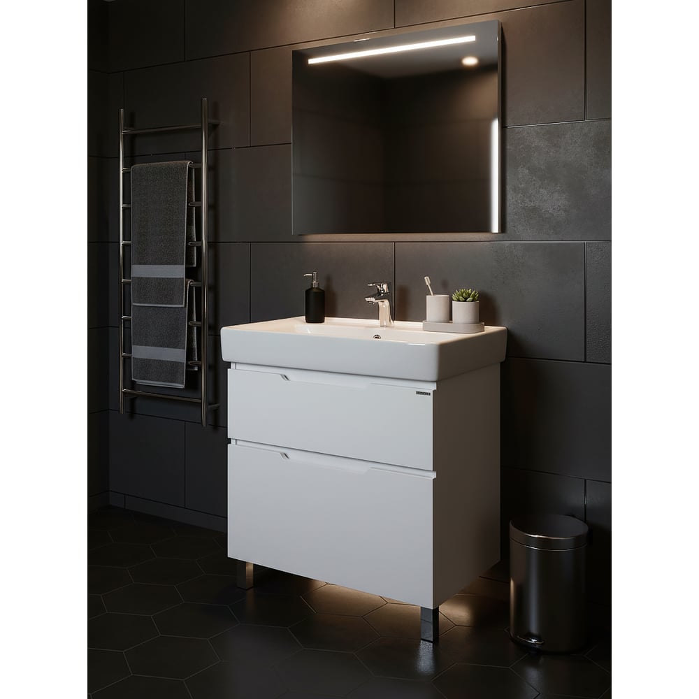 Изображение товара Тумба-умывальник AQUATON Дакота 80 белая