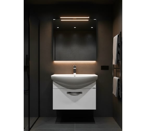 Изображение товара Тумба УМЫВАЛЬНИК AQUATON Ария 65 SMILE 65 00015238 1A134001AA010