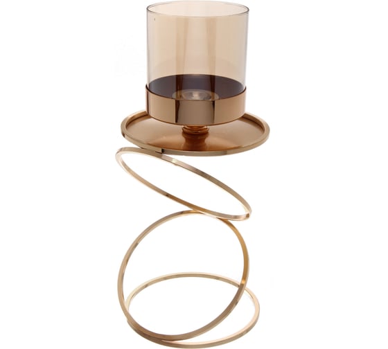 Изображение товара Подсвечник Серпантин "ELEGANT" 41х18х18 см, Золото 114-459