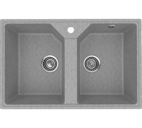 Изображение товара Кухонная мойка ULGRAN Practik светло-серый PR-M 770-003