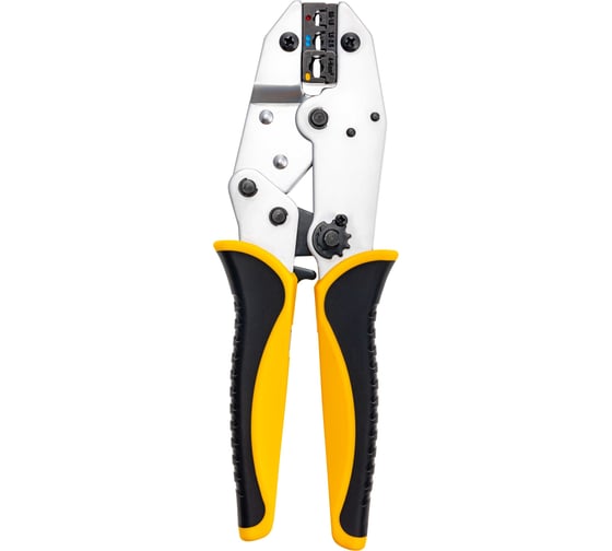 Изображение товара Пресс-клещи для обжима наконечников duwi PROFI 0.5-6мм², 2 сменные матрицы 26121 6