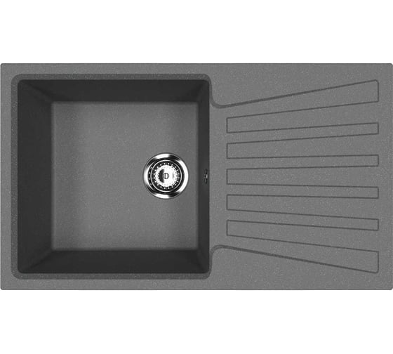 Изображение товара Кухонная мойка ULGRAN антрацит U-703-343