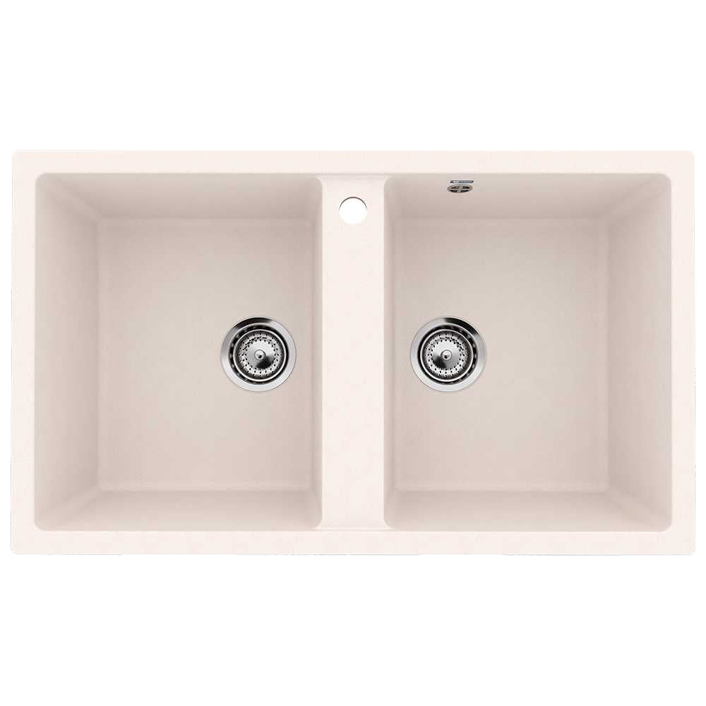 Изображение товара Кухонная мойка ULGRAN белый U-708-331 с двумя чашами