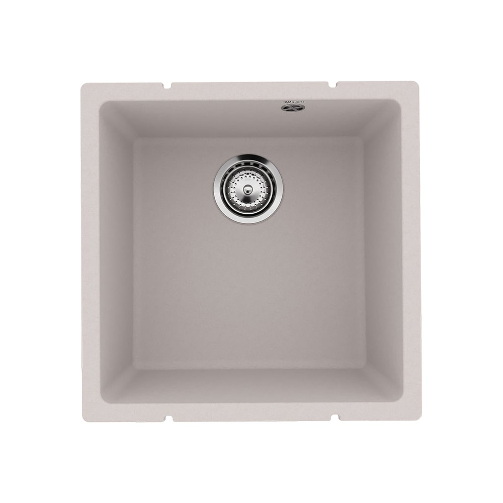 Изображение товара Кухонная мойка ULGRAN Quartz Under жасмин 400-01, кварцевый композит, матовая