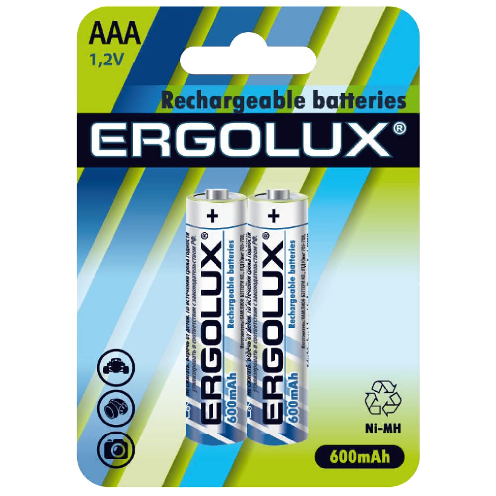 Аккумулятор Ergolux аккумулятор ergolux