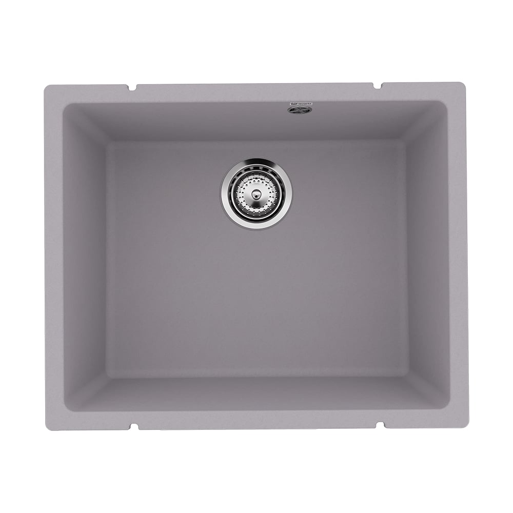 Изображение товара Кухонная мойка ULGRAN Quartz Under платина 500-04 прямоугольная, кварцевый композит