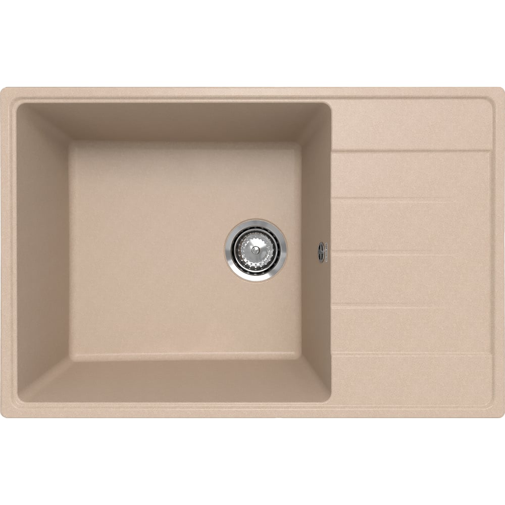 Изображение товара Кухонная мойка ULGRAN Quartz Prima десерт 760-03 врезная кварцевый композит