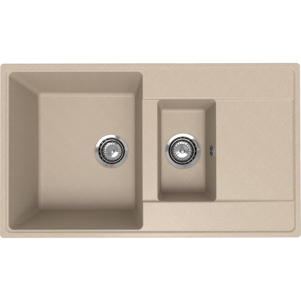 Изображение товара Кухонная мойка ULGRAN Quartz Prima десерт 860 1,5 K-03 врезная прямоугольная кварц