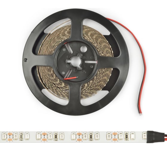 Изображение товара Гибкая светодиодная лента Uniel ULS-2835-168LED/m-10mm-IP20-DC24V-14W/m-5M-4000K, катушка 5м UL-00005874