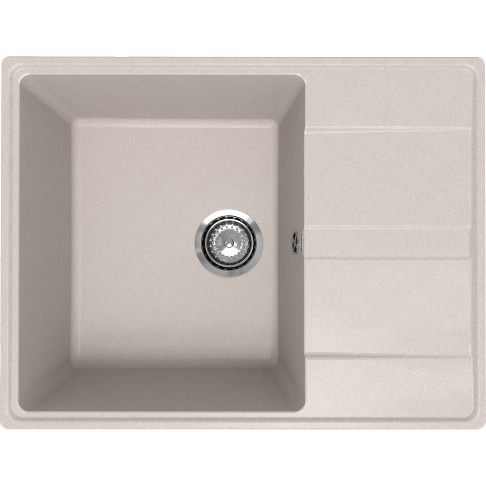 Изображение товара Кухонная мойка ULGRAN Quartz Prima песок 650-10 врезная прямоугольная
