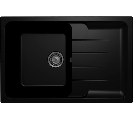 Изображение товара Кухонная мойка ULGRAN Quartz Gerda уголь 780-07