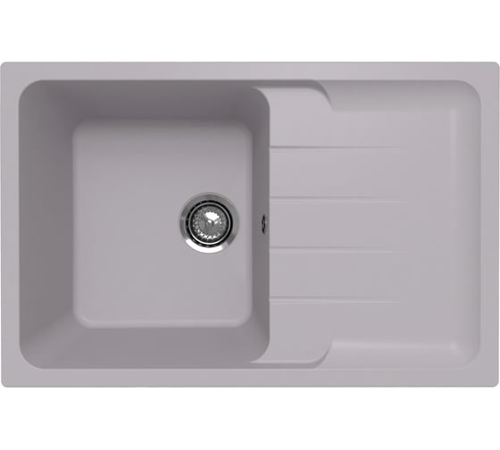 Изображение товара Кухонная мойка ULGRAN Quartz Gerda платина 780-04