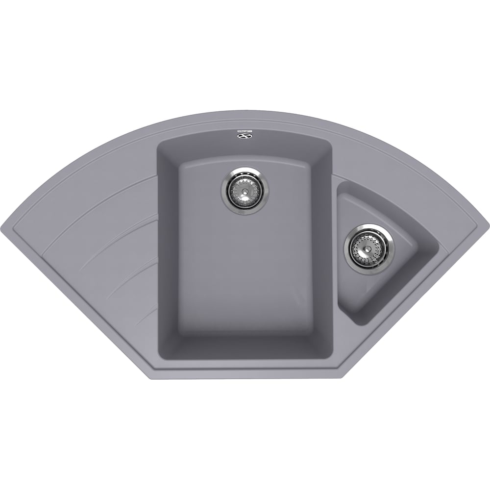 Изображение товара Кухонная мойка ULGRAN Quartz Marta бетон 1000-05 угловая с крылом