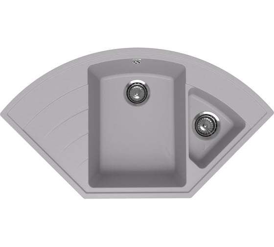 Изображение товара Кухонная мойка ULGRAN Quartz Marta платина 1000-04