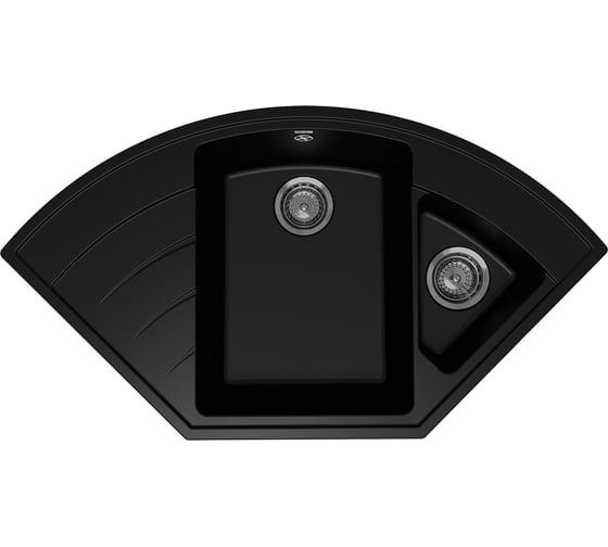 Изображение товара Кухонная мойка ULGRAN Quartz Marta уголь 1000-07
