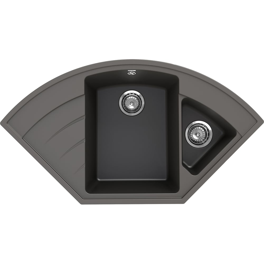 Изображение товара Кухонная мойка ULGRAN Quartz Marta асфальт 1000-09