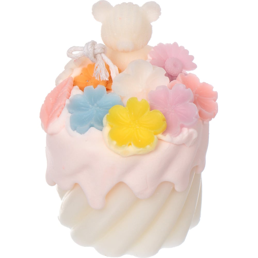 Изображение товара Декоративная свеча Серпантин Цветочная сладость 12,5x7 см 300 г