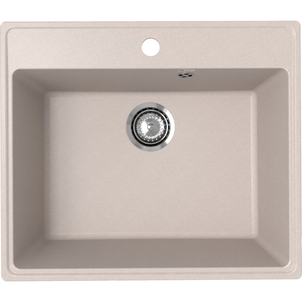 Изображение товара Кухонная мойка ULGRAN Quartz Forte песок 580-10 врезная прямоугольная