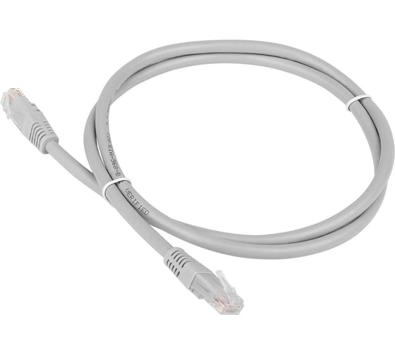 Изображение товара Патч-корд RJ45 - RJ45, 4 пары, FTP, категория 6, 10 м, серый, TWT-45-45-10/S6-GY