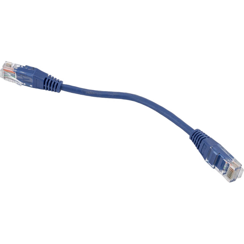 Патч-корды RJ45-RJ45  Все инструменты Патч-корд TWT TWT-45-45-0.15-BL