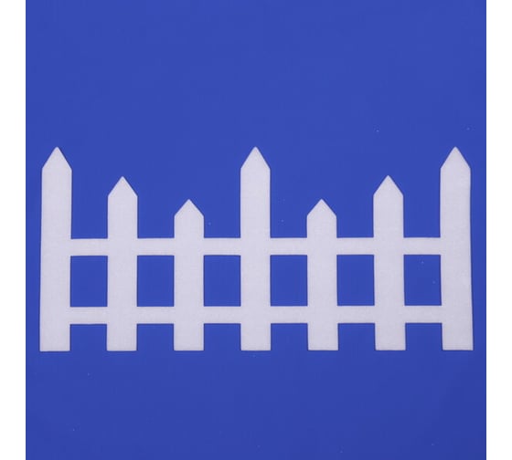 Изображение товара Украшение новогоднее Серпантин "Забор новогодний" 52х25 см 201-2249